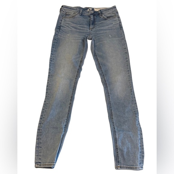 rag & bone Denim - rag & bone Light Blue Straight Leg Jeans